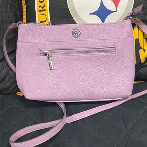 Anne Klein Light Purple Crossbody Bag